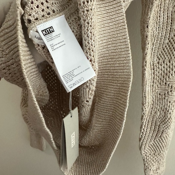 KITH TILDEN CROCHET BUTTONDOWN-BIRCH - Picture 6 of 8